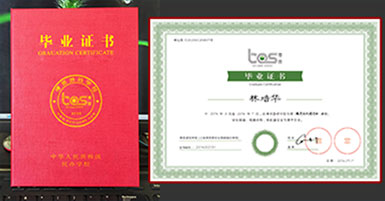 星空电子毕业证书